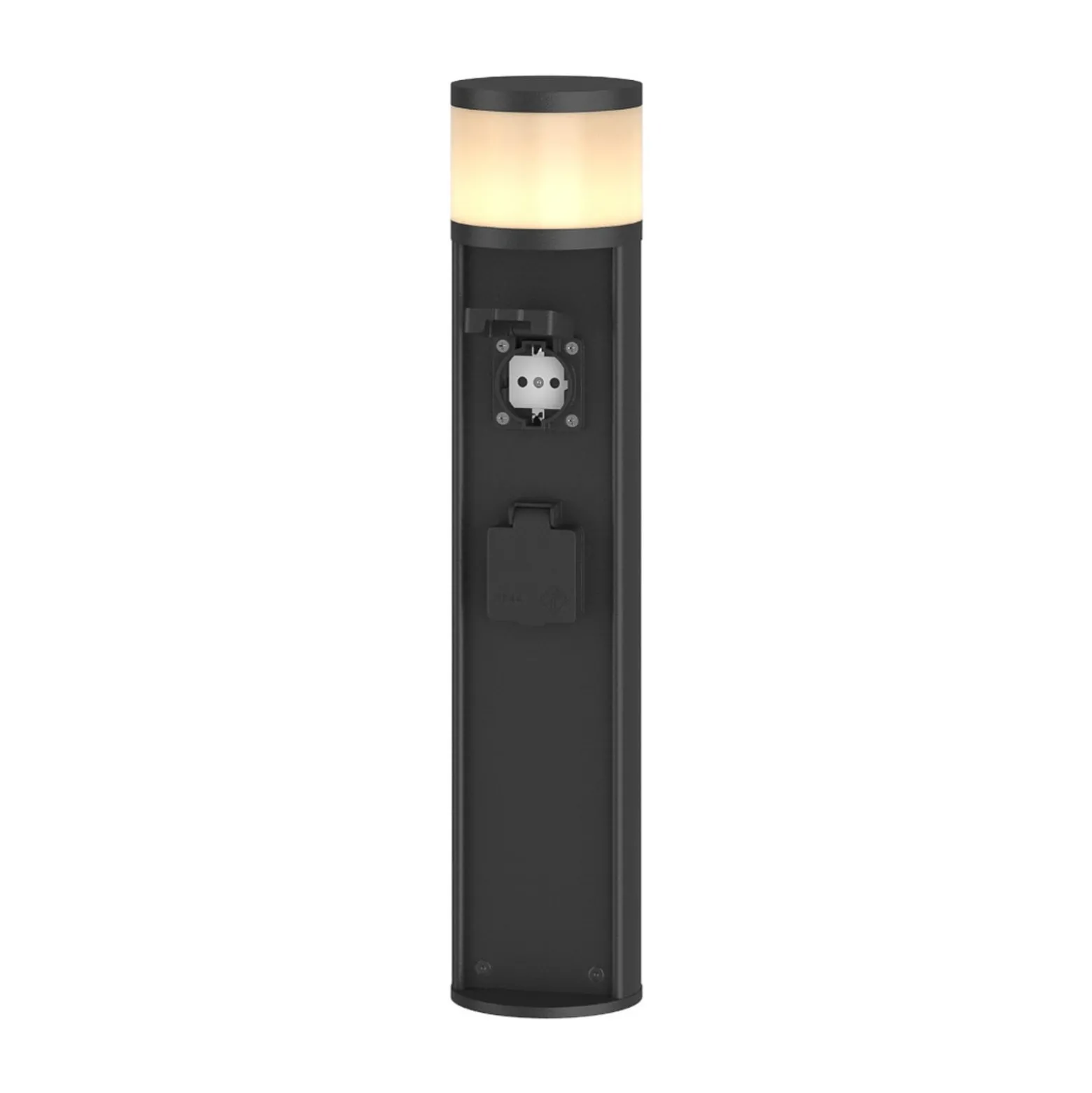Lucande Corban Pollarivalaisin, harmaa, pistorasiapistorasiat, G9, IP44