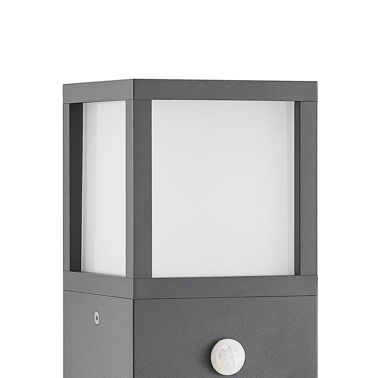 Lucande Dewari polkuvalaisin, liiketunnistin, E27, 65cm, IP54