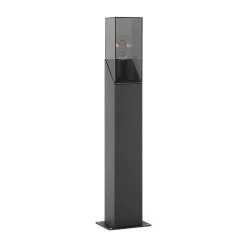 Lucande Fiola jalustavalaisin, 60 cm, antrasiitti, IP54