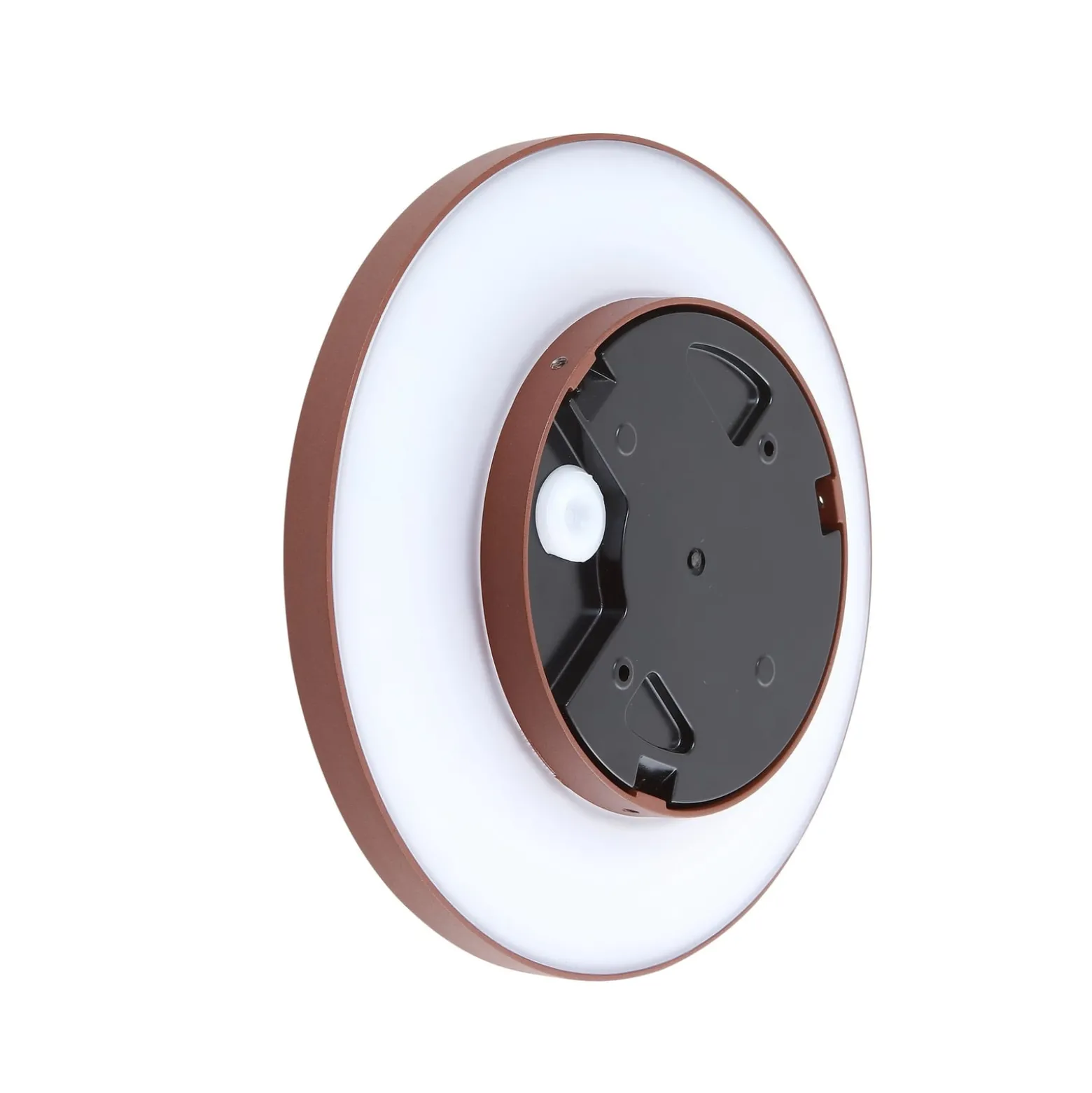 Lucande Kayana LED-ulkoseinävalaisin, ruosteenvärinen, alumiini, 24 cm