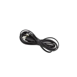 Lucande LED-akkukäyttöinen pöytävalaisin Anoria, kromi/valkoinen, lasi, IP44,
