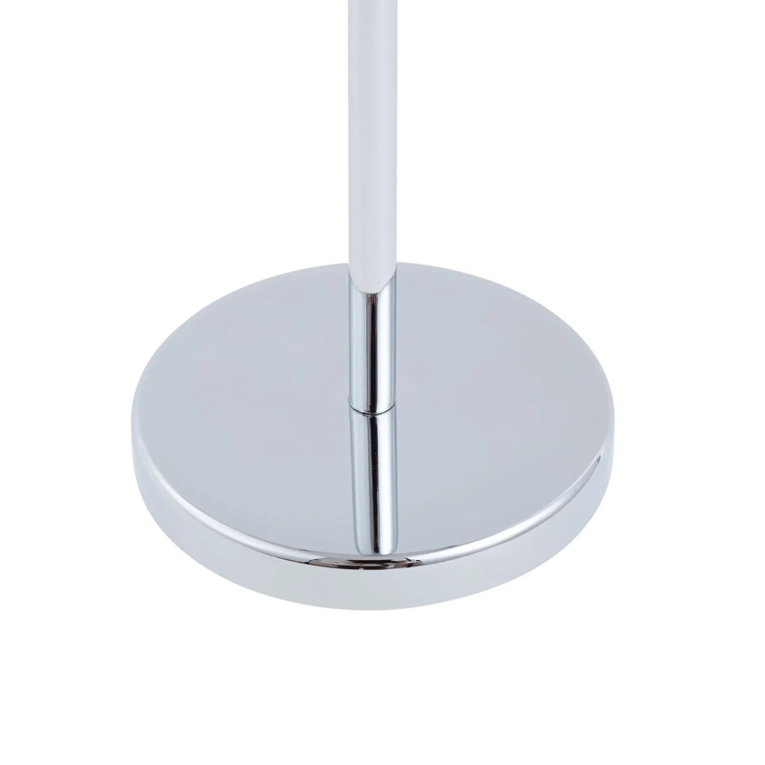 Lucande LED-akkukäyttöinen pöytävalaisin Quill, kromi, CCT, himmennettävä