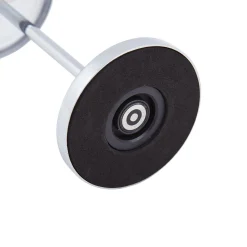 Lucande LED-akkukäyttöinen pöytävalaisin Quill, kromi, CCT, himmennettävä