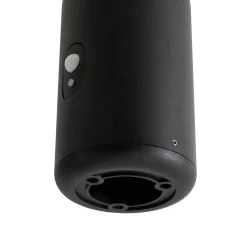 Lucande LED-aurinkokantavalaisin Elario, 44 cm, musta, anturi