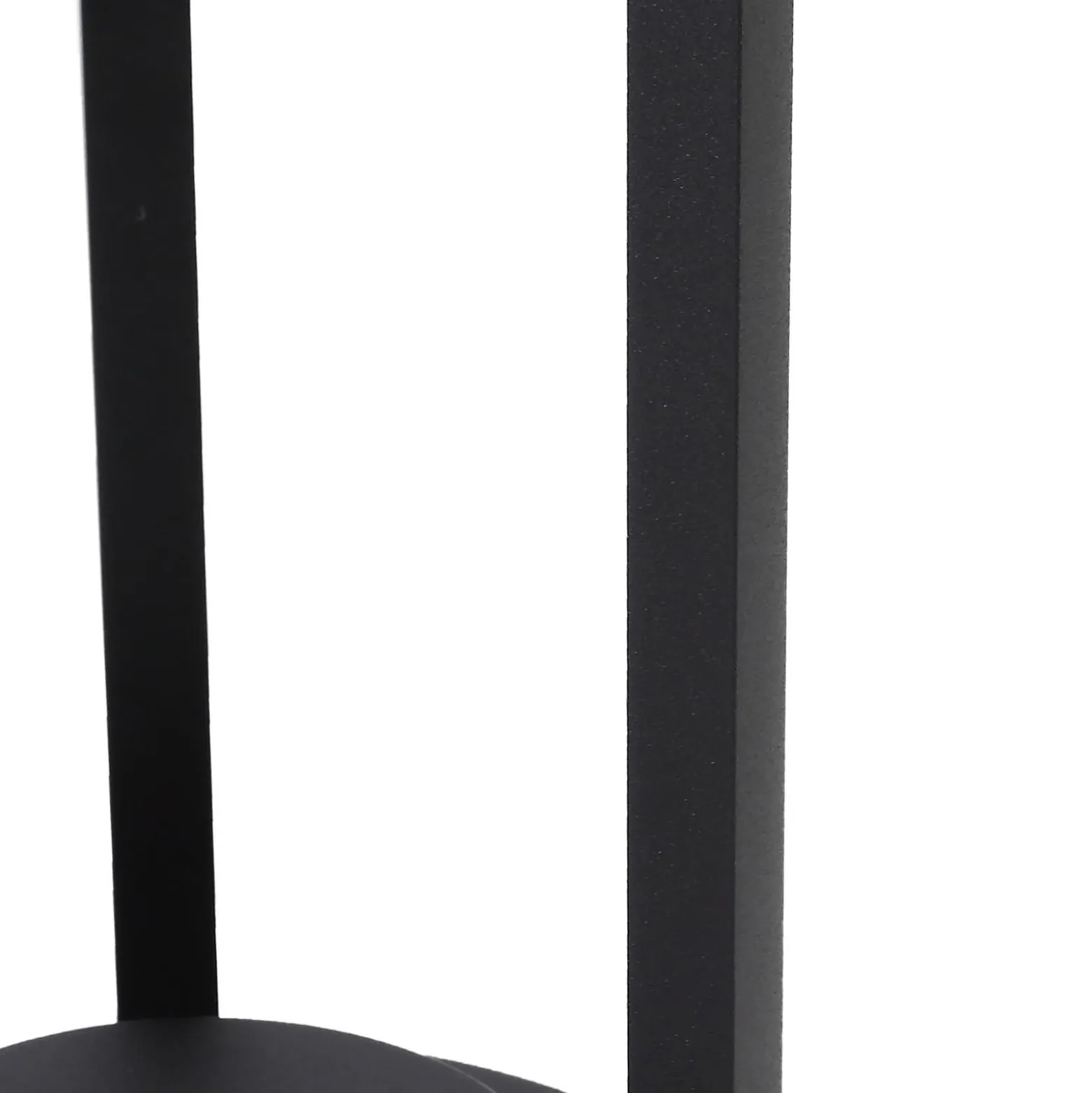Lucande LED-aurinkovalaisin Nilea, Ø 16 cm, musta, anturi