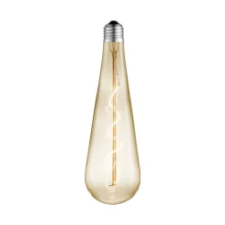 Lucande LED-golfpallolamppu, E27 4 W, keltainen, Ø 9 cm, 2700 K
