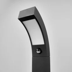 Lucande LED-jalustavalaisin Lennik, anturi, 60 cm, antrasiitti