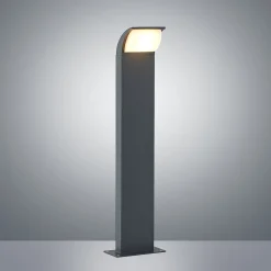 Lucande LED-jalustavalaisin Tinna, 60 cm, antrasiitti, IP65