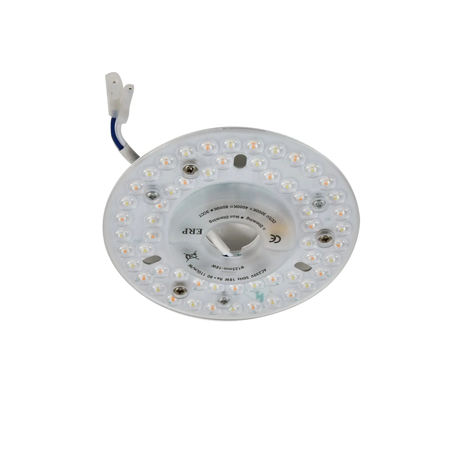 Lucande LED-kattotuuletin Kayu, valkoinen/puu, DC, 132 cm