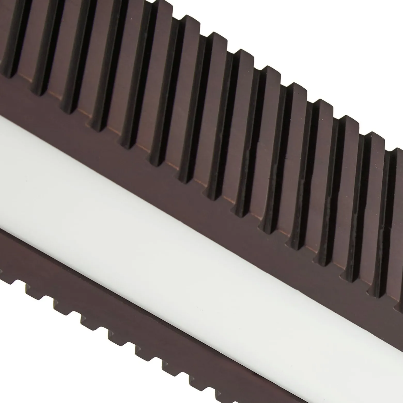 Lucande LED-kattovalaisin Emara, tumma puu, tammi, himmennettävä