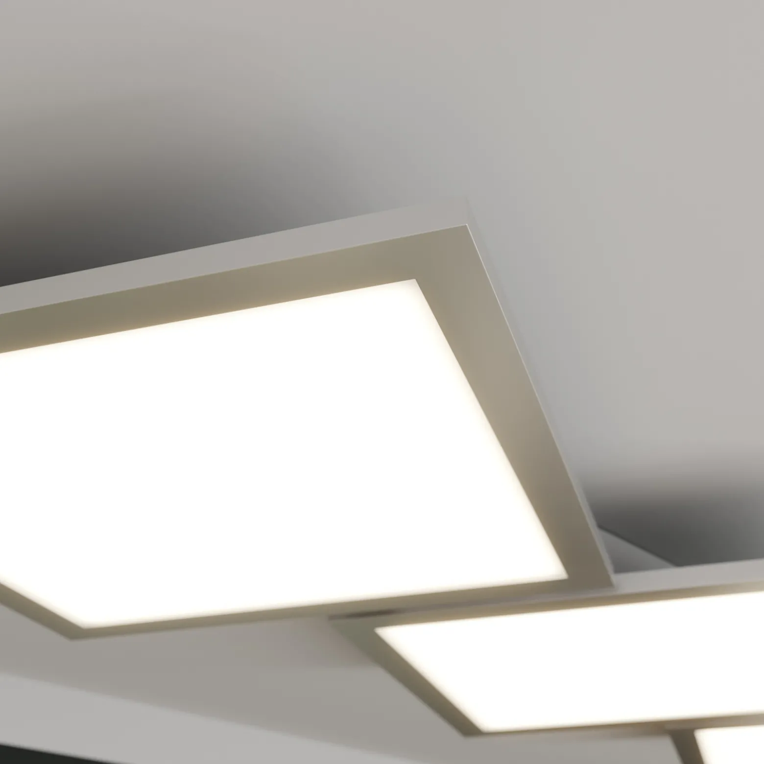 Lucande LED-kattovalaisin Ilira, 3-valo, hopea, CCT, himmennettävä