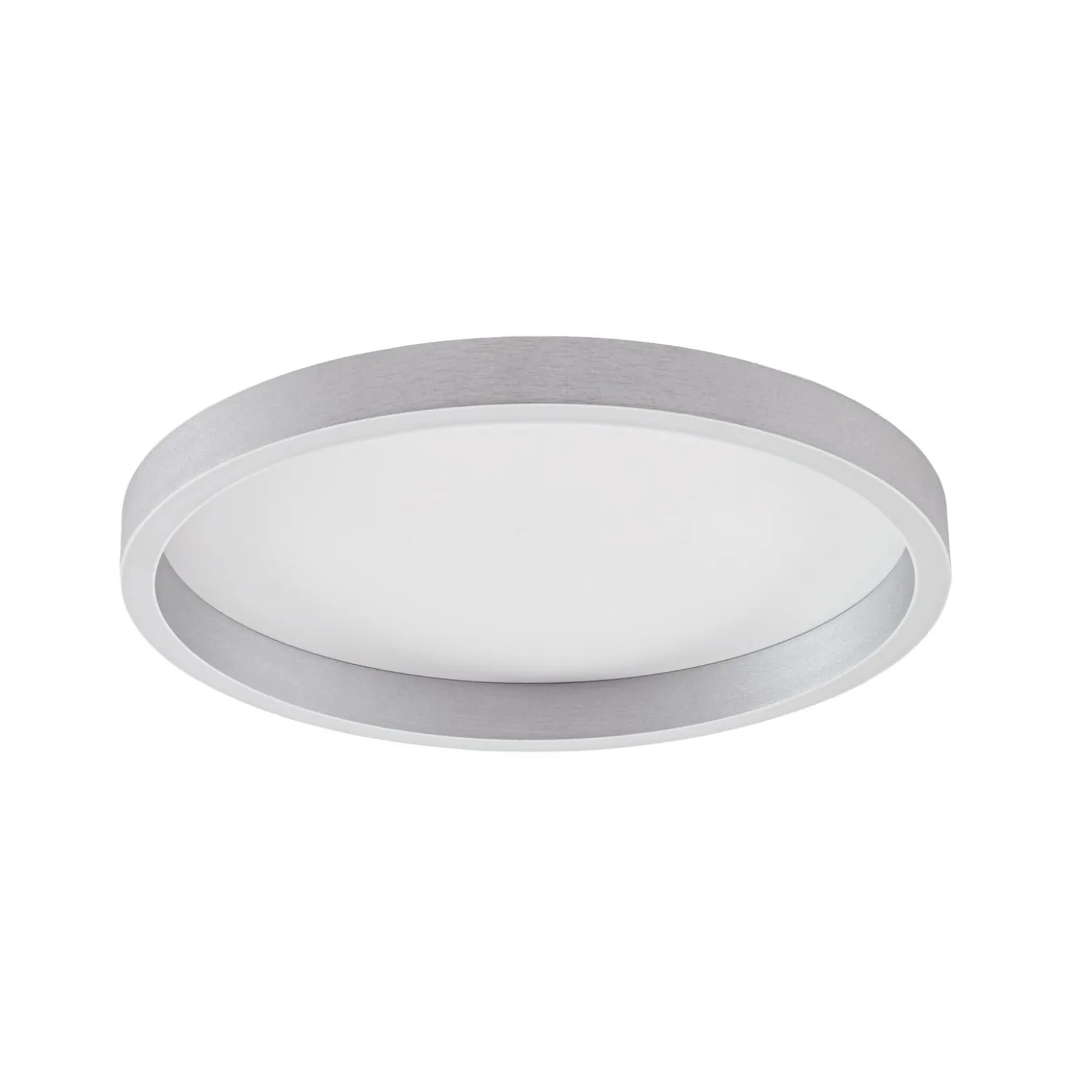 Lucande LED-kattovalaisin Rotundo, halkaisija 40 cm, alumiini, himmennettävä