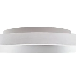 Lucande LED-kattovalaisin Rotundo, halkaisija 40 cm, alumiini, himmennettävä
