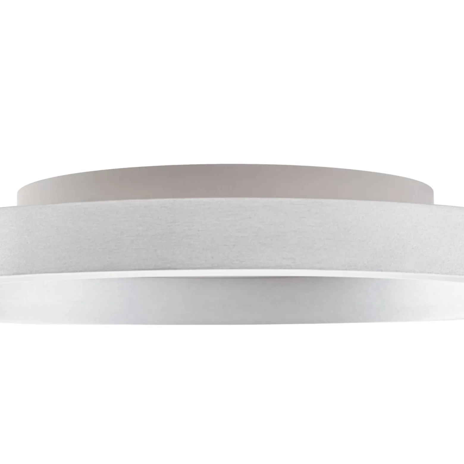 Lucande LED-kattovalaisin Rotundo, halkaisija 40 cm, alumiini, himmennettävä