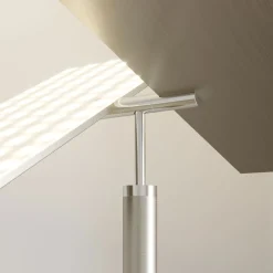 Lucande LED-lattiavalaisin Parthena, nikkeli, metalli, 180 cm