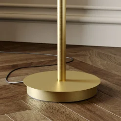 Lucande LED-lattiavalo Anniki, messinki, säädettävä, himmennettävä