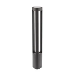 Lucande LED polkuvalaisin Pirron, 80 cm, kolmion muotoinen, IP54