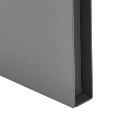 Lucande LED-pollarivalaisin Joril, antrasiitti, CCT, 23 cm, IP65