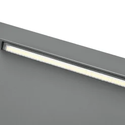 Lucande LED-pollarivalaisin Joril, antrasiitti, CCT, 23 cm, IP65
