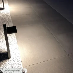 Lucande LED-pollarivalaisin Silvan, 65 cm, antrasiitti, metallia