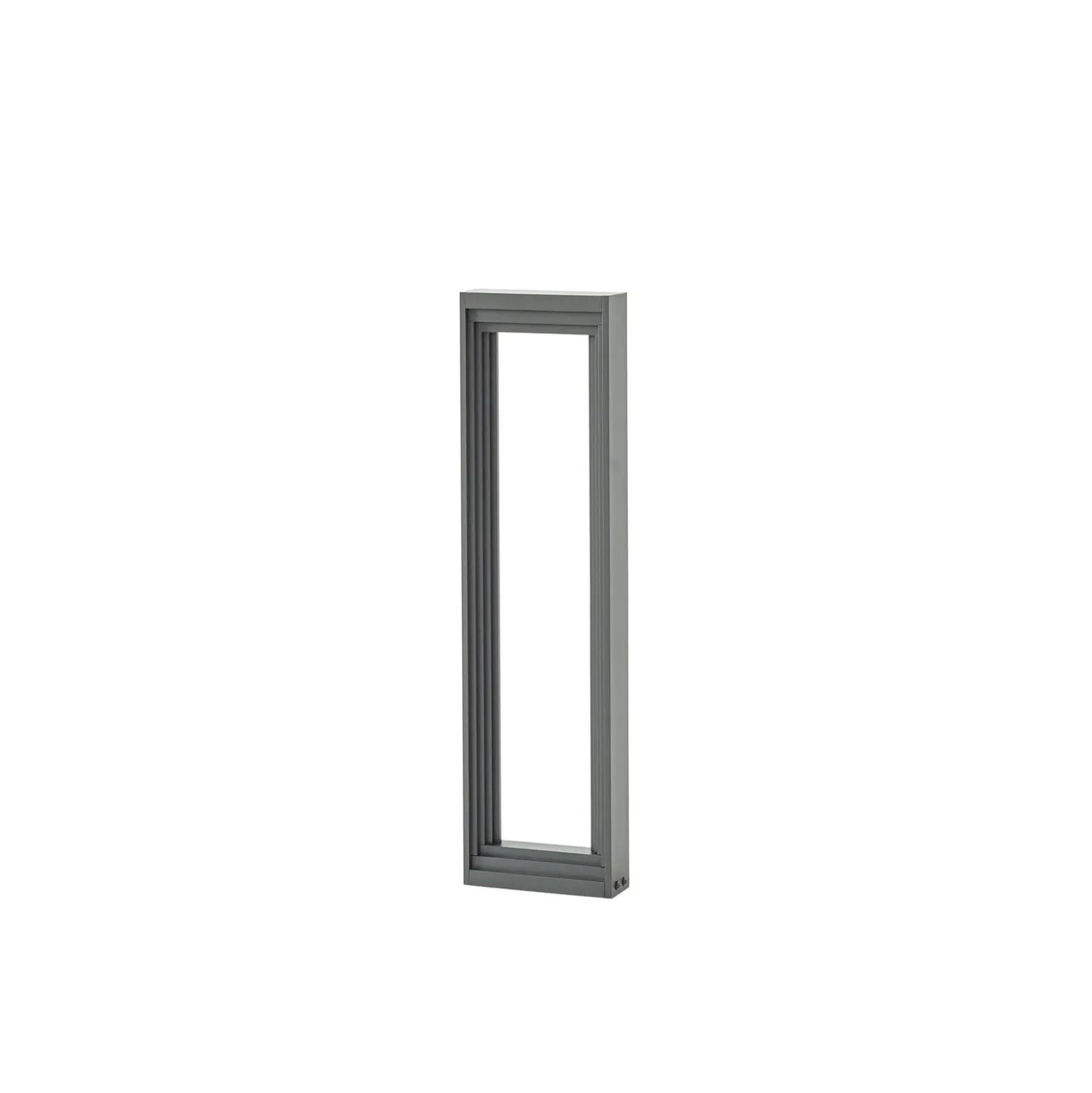 Lucande LED-pylväsvalaisin Ashkan, korkeus 60 cm, antrasiitti, IP65