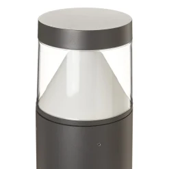 Lucande LED-pylväsvalaisin Darja, antrasiitti, metalli, 100cm, IP54