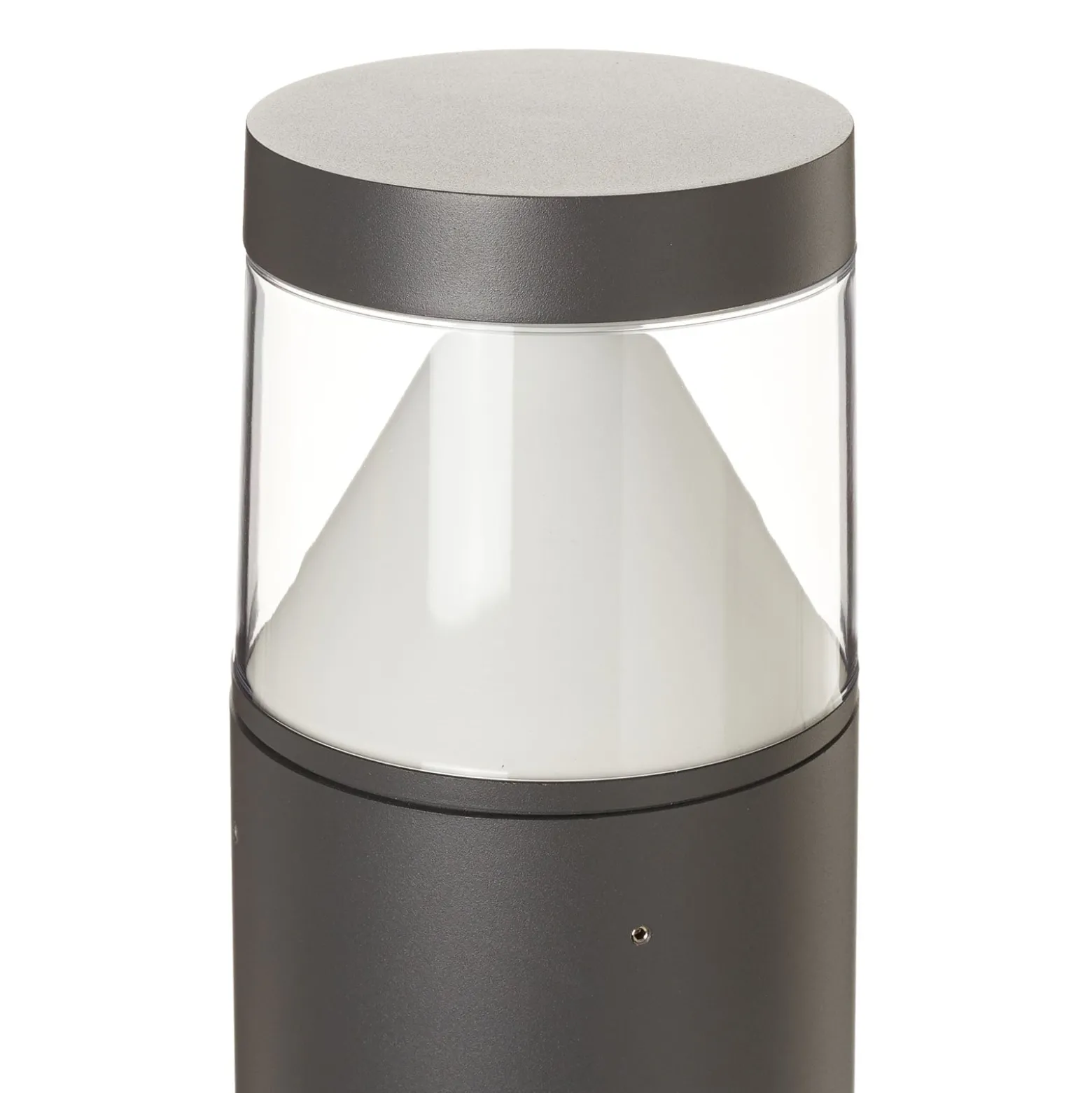 Lucande LED-pylväsvalaisin Darja, antrasiitti, metalli, 100cm, IP54