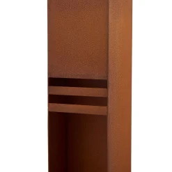 Lucande LED-pylväsvalaisin Oxido, ruosteenvärinen, korkeus 80 cm, IP44