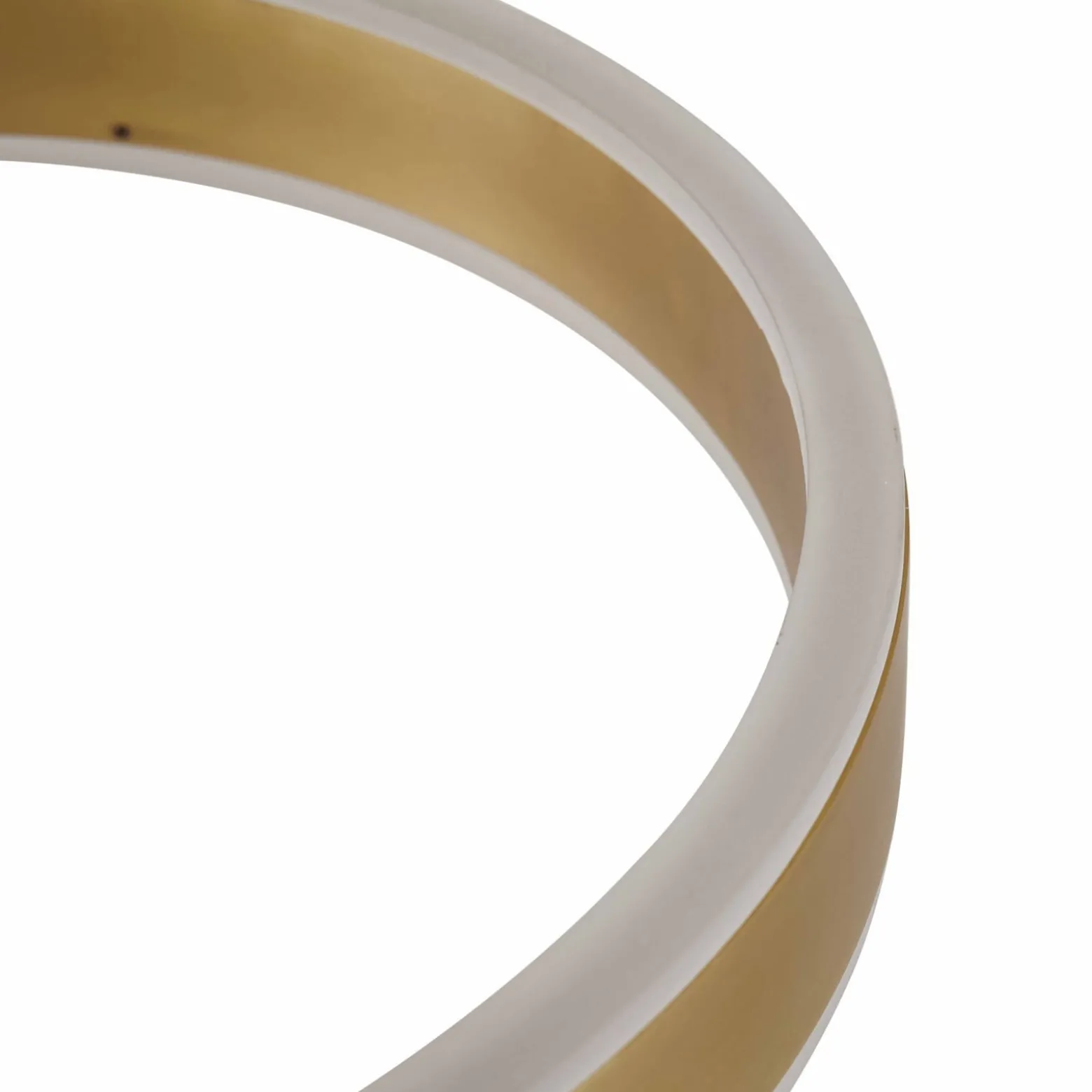 Lucande LED-pöytävalaisin Yekta, messingin värinen, 59 cm, himmennettävä