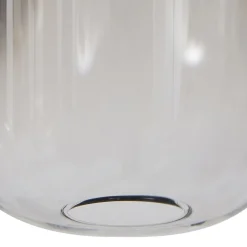 Lucande LED-riippuvalaisin Avelina, savunharmaa, 6-lamppuinen