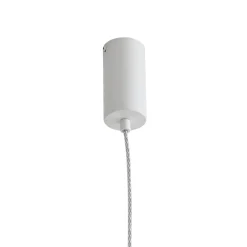 Lucande LED-ripustusvalaisin Fay, keltainen/vaaleanvihreä, lasi, Ø 15 cm
