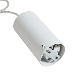 Lucande LED-ripustusvalaisin Fay, keltainen/vaaleanvihreä, lasi, Ø 15 cm