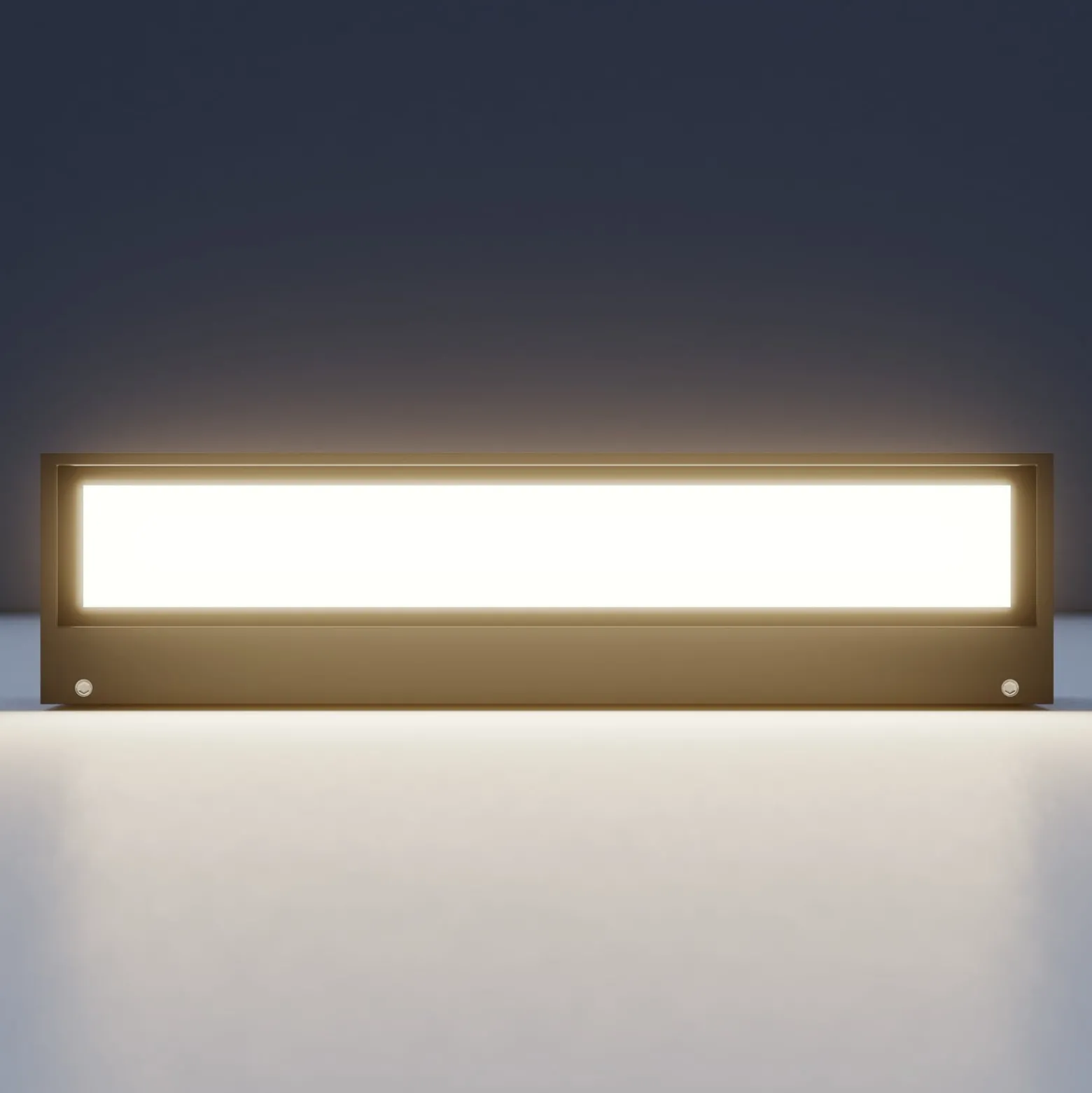 Lucande LED-seinävalaisin Lengo, 25 cm, antrasiitti, alaspäin suunnattu, 3000K