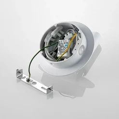 Lucande LED-seinävalaisin Magya, valkoinen 2-valo. pyöreä