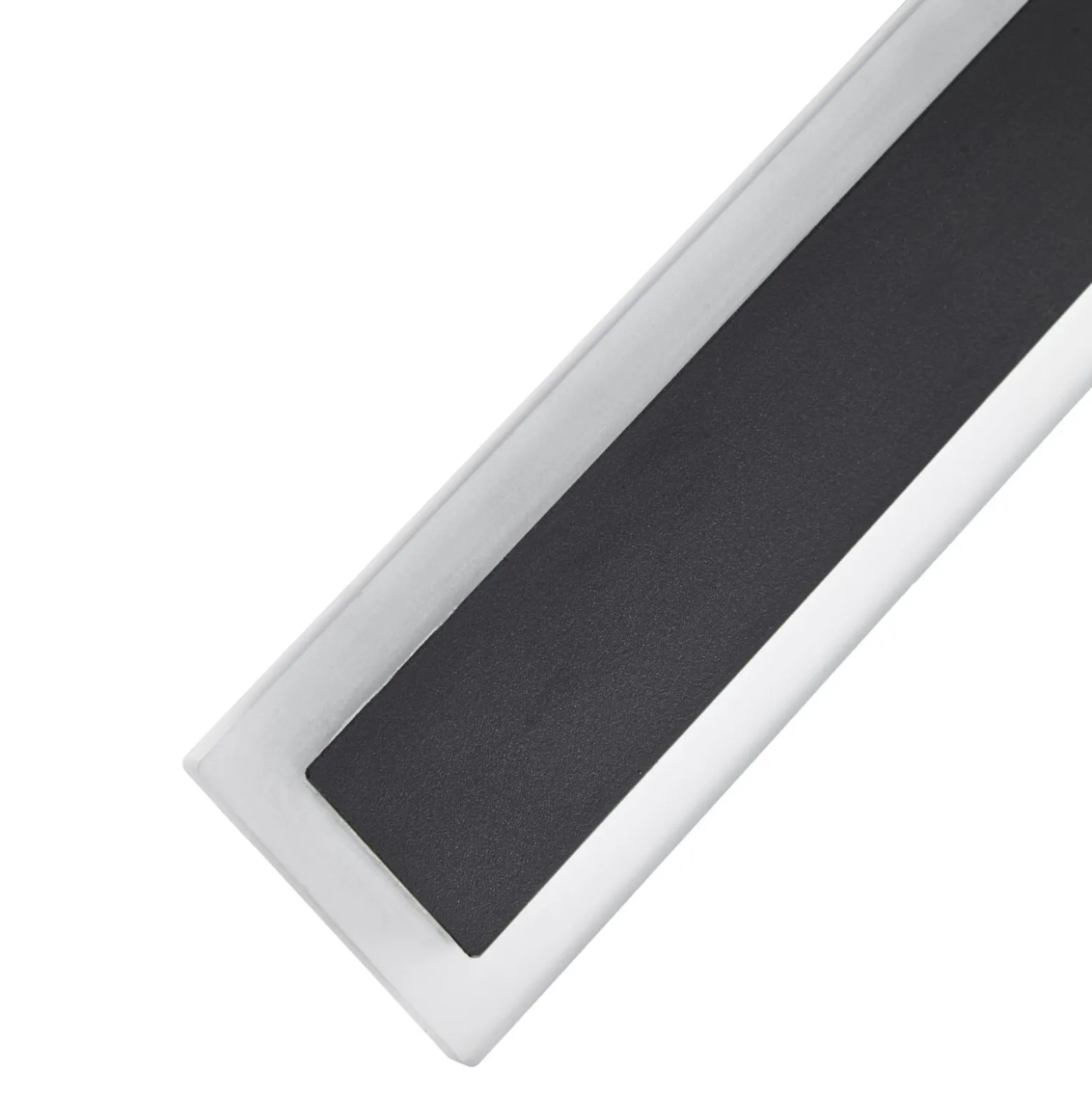Lucande LED-ulkoseinälamppu Ilora, musta, 60 cm, CCT, IP65