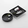 Lucande LED-ulkoseinävalaisin Gylfi, 20 cm, musta, anturi