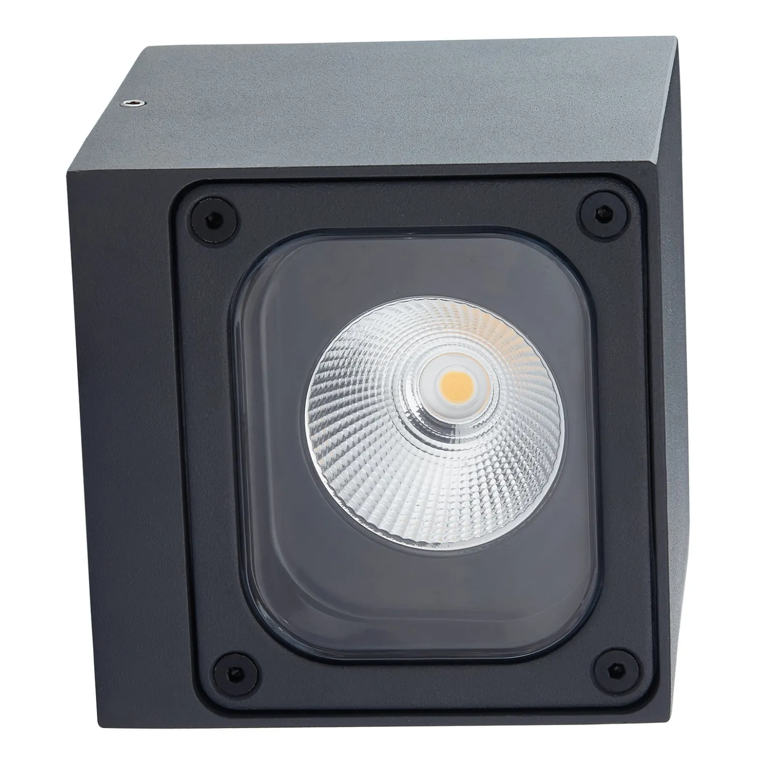 Lucande LED-ulkoseinävalaisin Merjem, 10 cm, ylös/alas, IP54