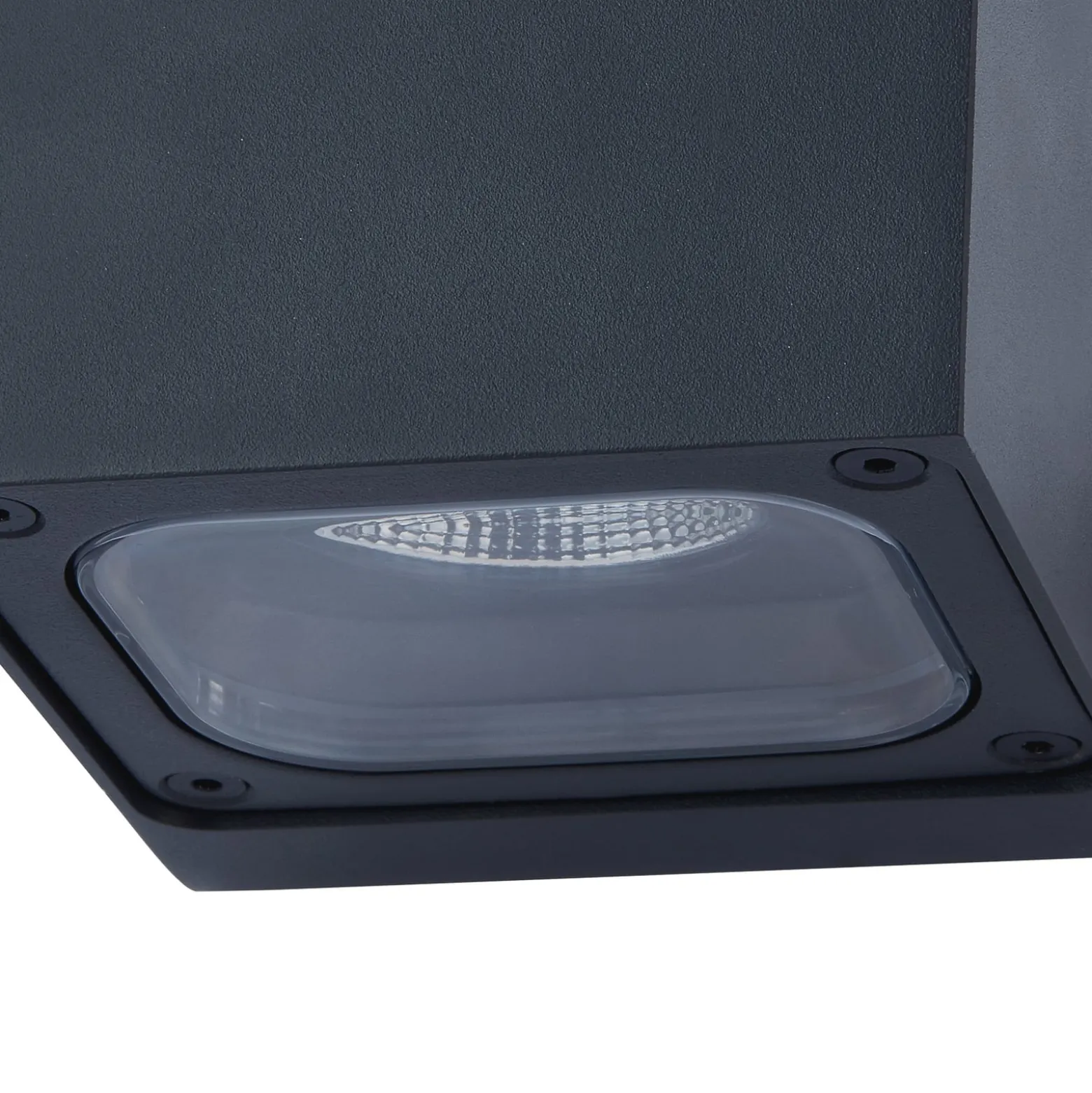Lucande LED-ulkoseinävalaisin Merjem, 10 cm, ylös/alas, IP54