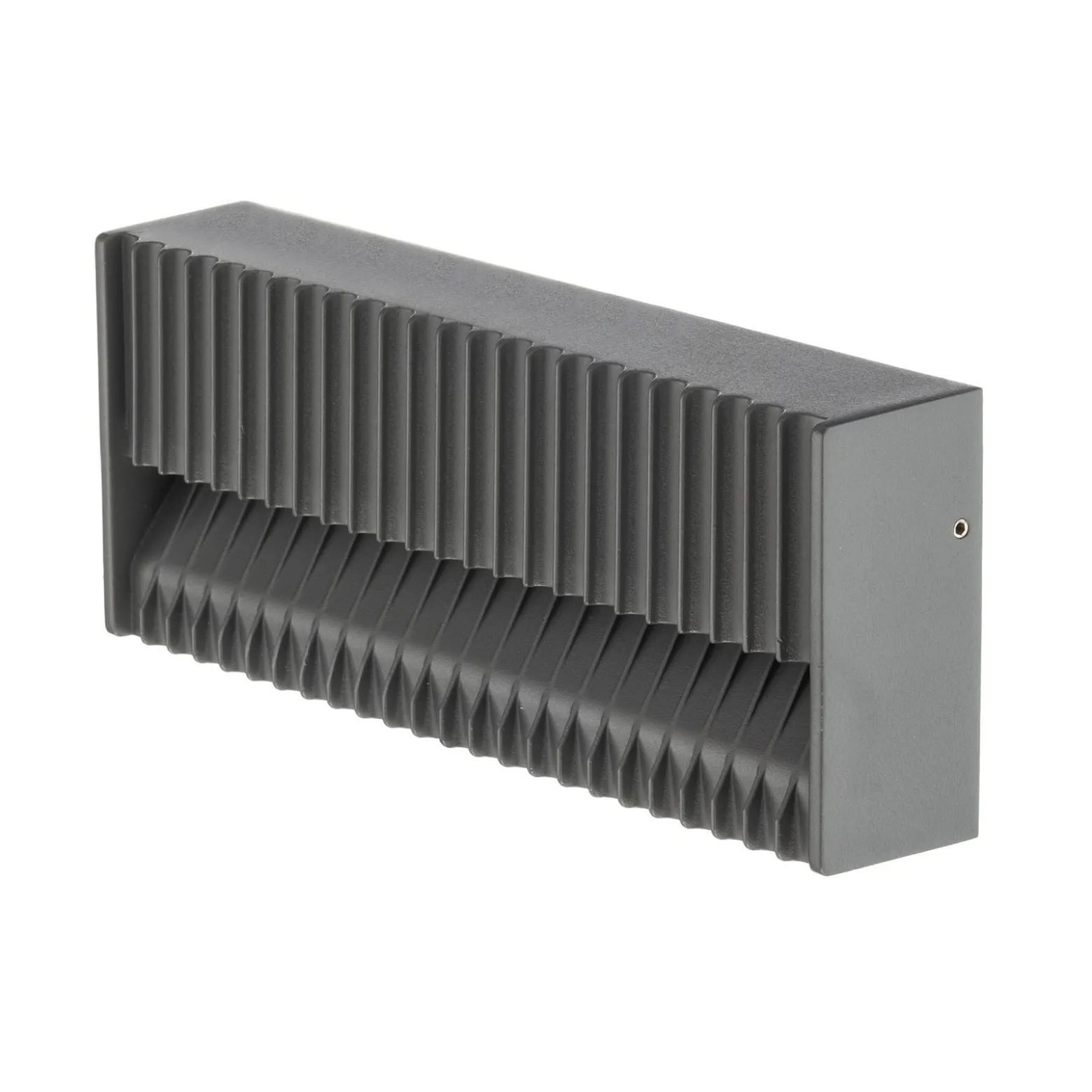 Lucande LED-ulkoseinävalaisin Tavion, 25 cm, antrasiitti, IP65