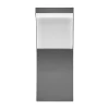 Lucande LED-ulkoseinävalaisin Timm, 20 cm, antrasiitti, IP54