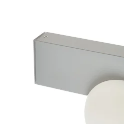 Lucande LED-ulkoseinävalaisin Vijon, vaaleanharmaa, CCT, IP44