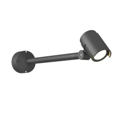 Lucande LED-ulkovalaisin Beatrix, 58 cm, antrasiitti, alumiini