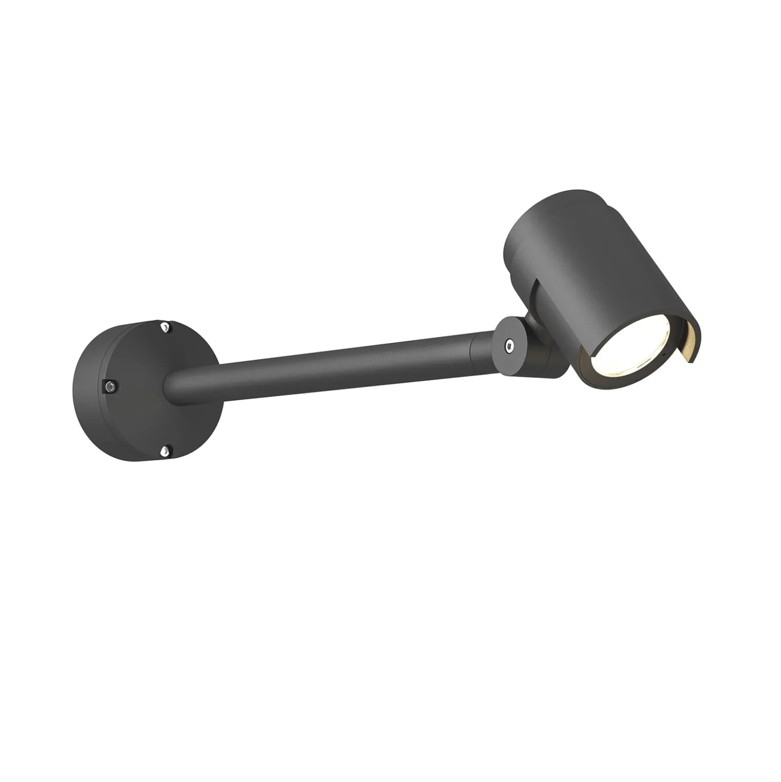 Lucande LED-ulkovalaisin Beatrix, 58 cm, antrasiitti, alumiini