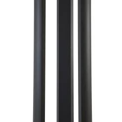 Lucande LED-ulkovalaisin Pirron, 230 cm, antrasiitti, IP65