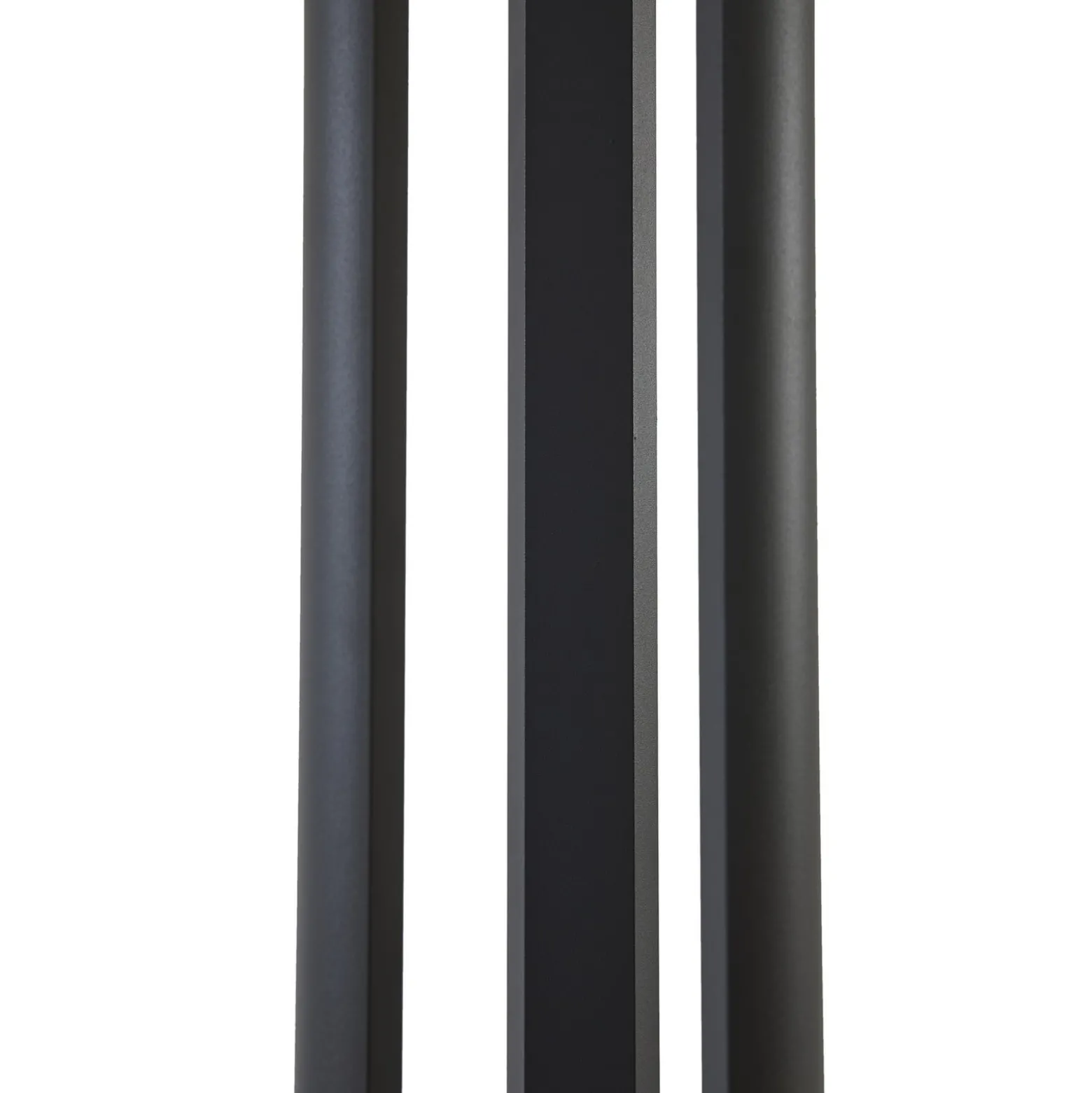 Lucande LED-ulkovalaisin Pirron, 230 cm, antrasiitti, IP65