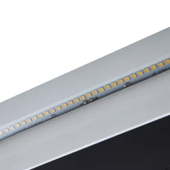 Lucande LED upotettava seinävalaisin Loya, 23 x 8 cm, valkoinen, IP54