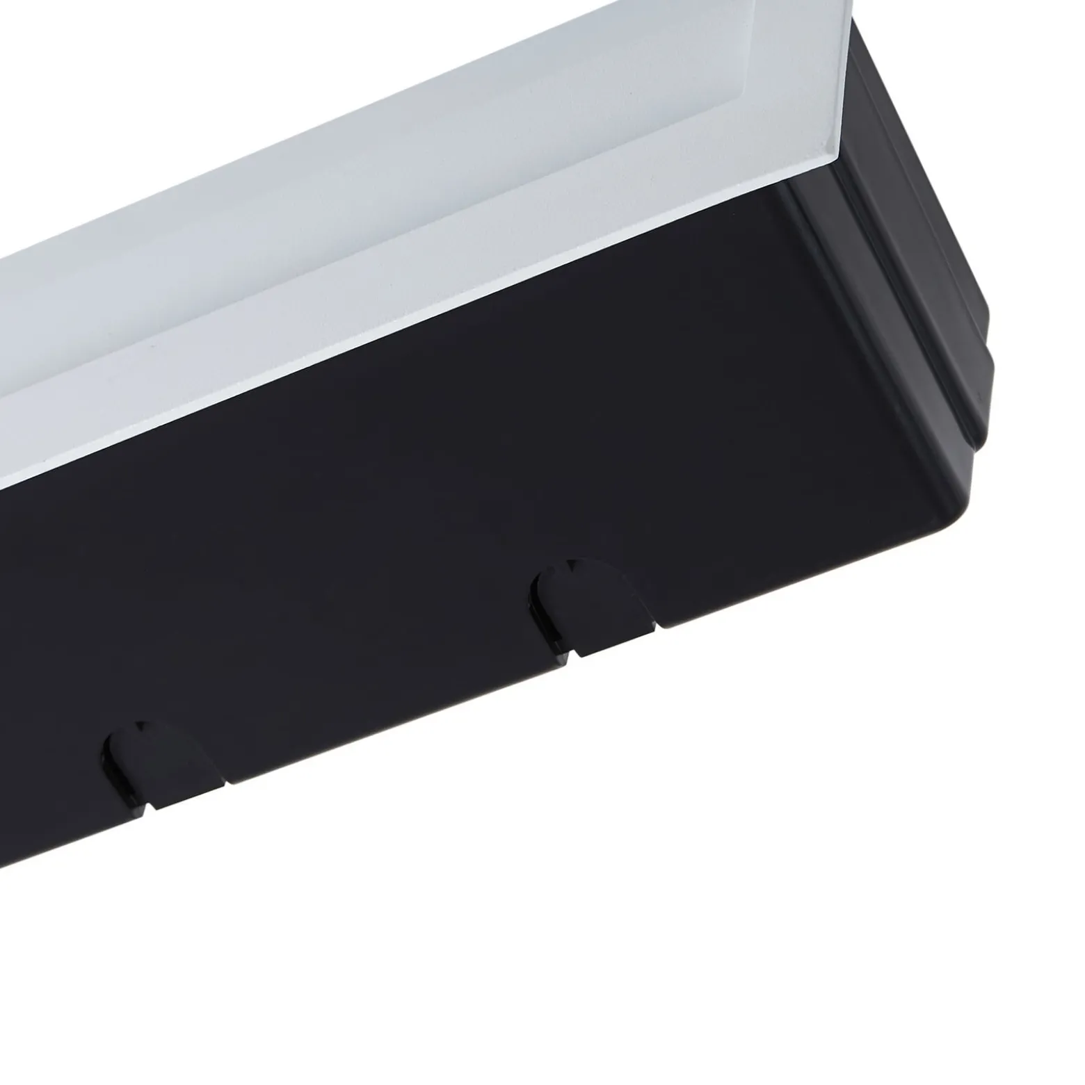 Lucande LED upotettava seinävalaisin Loya, 23 x 8 cm, valkoinen, IP54