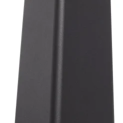Lucande LED-valaisin Dakil, musta, alumiinia
