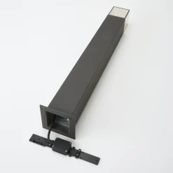 Lucande polkuvalaisin Keke, korkeus 70 cm, antrasiitti, alumiinia