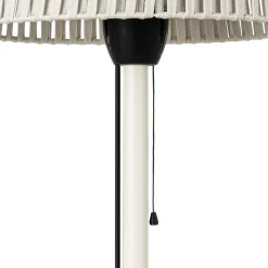 Lucande Pyravo -terassilämmitin, beige, alumiini, 70 cm, IP44